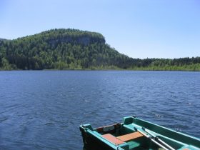 Pêche sur le lac de Bonlieu